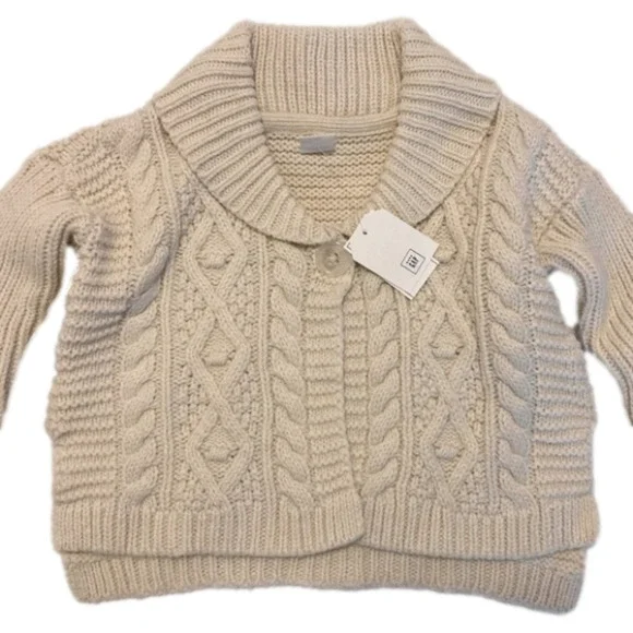 GAP Shirts Tops Baby Gap Cable Knit Cardigan Size 824 Months